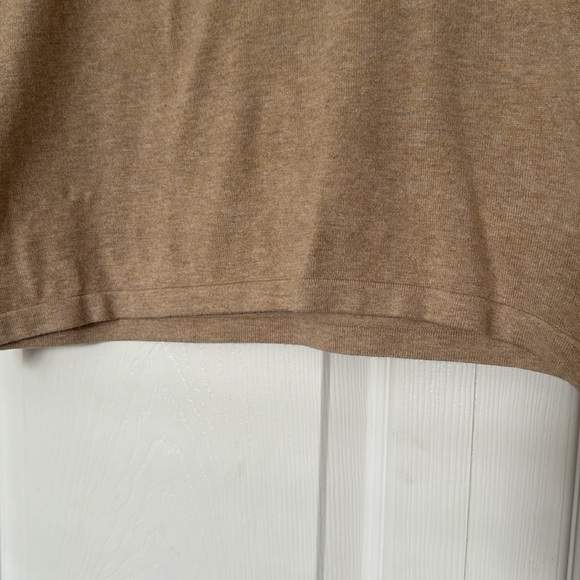 J McLaughlin Heathered Oatmeal Crew Sweater Size S - Picture 5 of 10